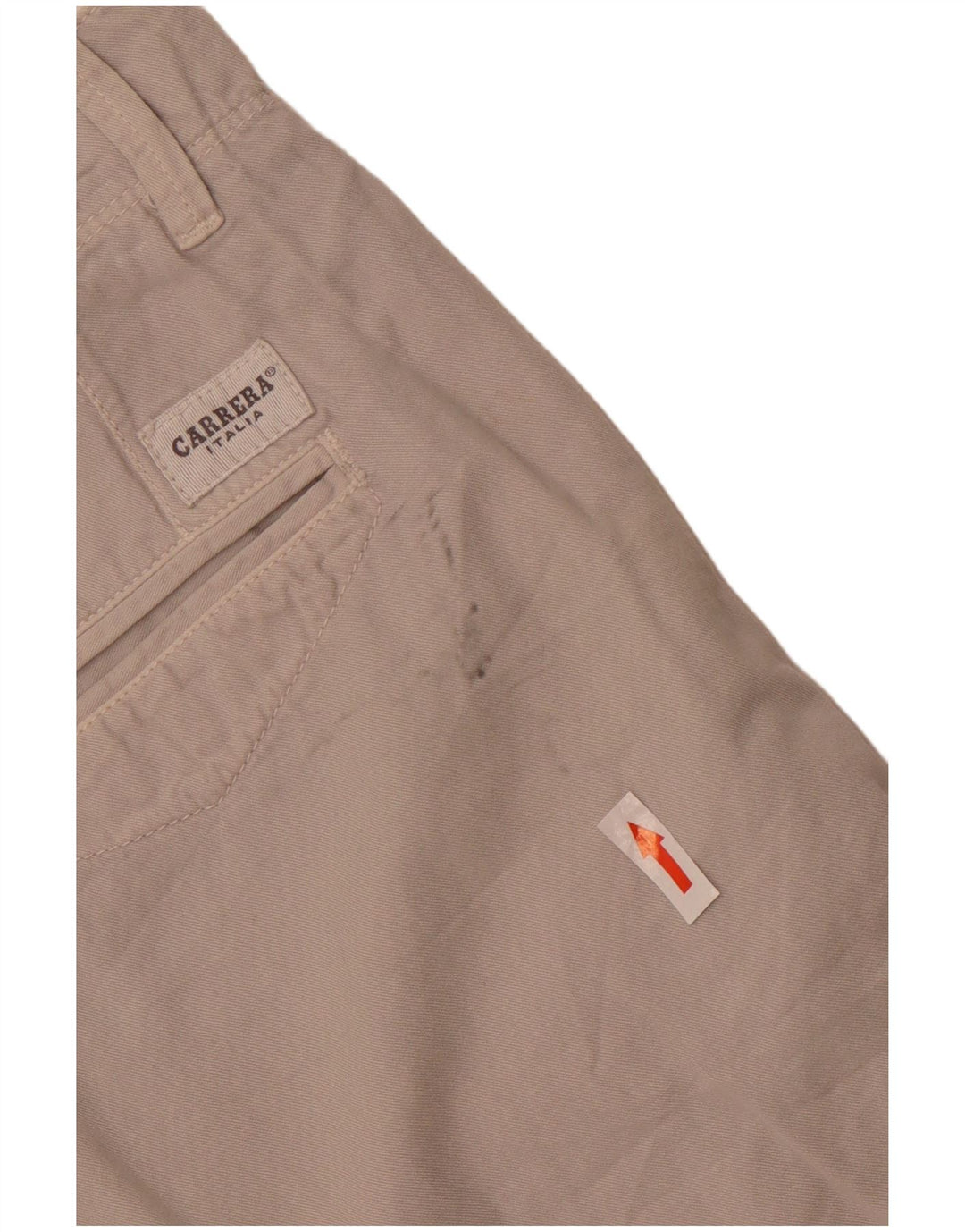Carrera Mens Chino Shorts IT 56 3XL W38 Grey Cotton