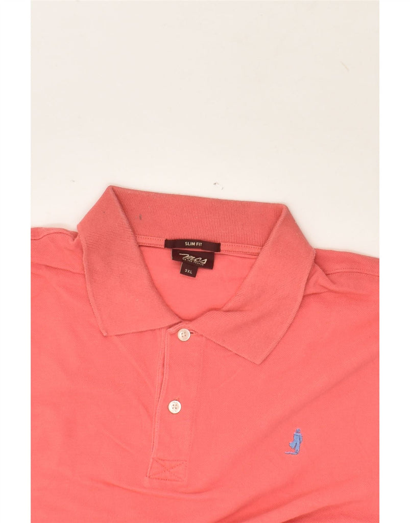 MARLBORO CLASSICS Mens Slim Fit Polo Shirt 3XL Pink | Vintage Marlboro Classics | Thrift | Second-Hand Marlboro Classics | Used Clothing | Messina Hembry 