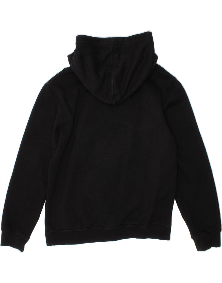 NFL TEAM APPAREL Boys Graphic Hoodie Jumper 10-11 Years Medium Black Vintage NFL TEAM APPAREL and Second-Hand NFL TEAM APPAREL from Messina Hembry 