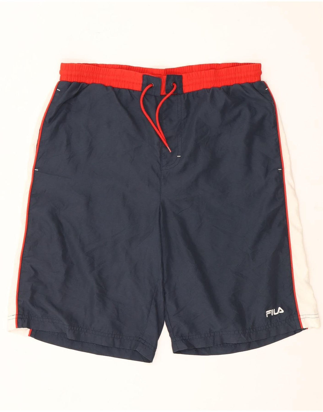 Fila Mens Swimming Shorts Large  Navy Blue Colourblock