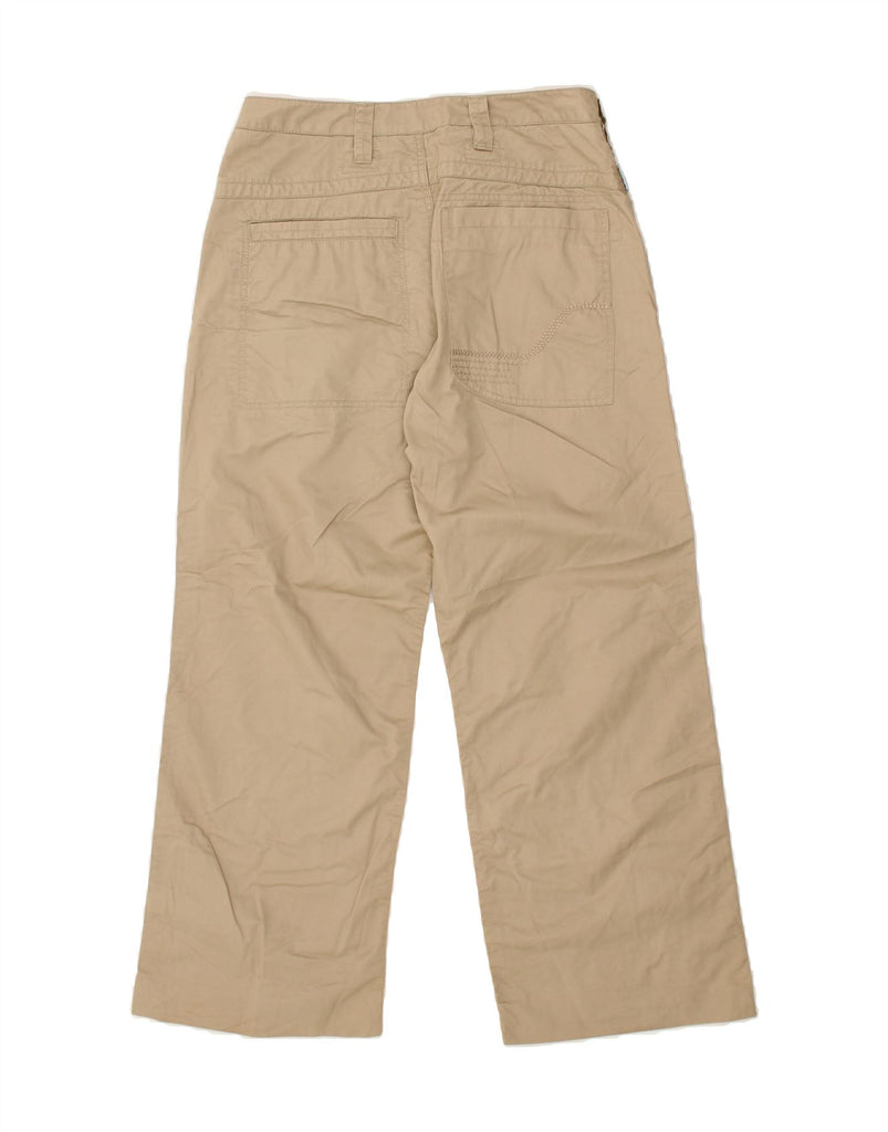 FAT FACE Mens Wide Leg Casual Trousers W34 L28  Beige Cotton Vintage Fat Face and Second-Hand Fat Face from Messina Hembry 