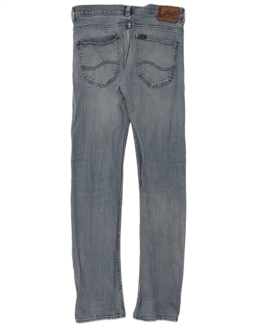 Lee Womens Powell Slim Jeans W32 L34 Blue Cotton