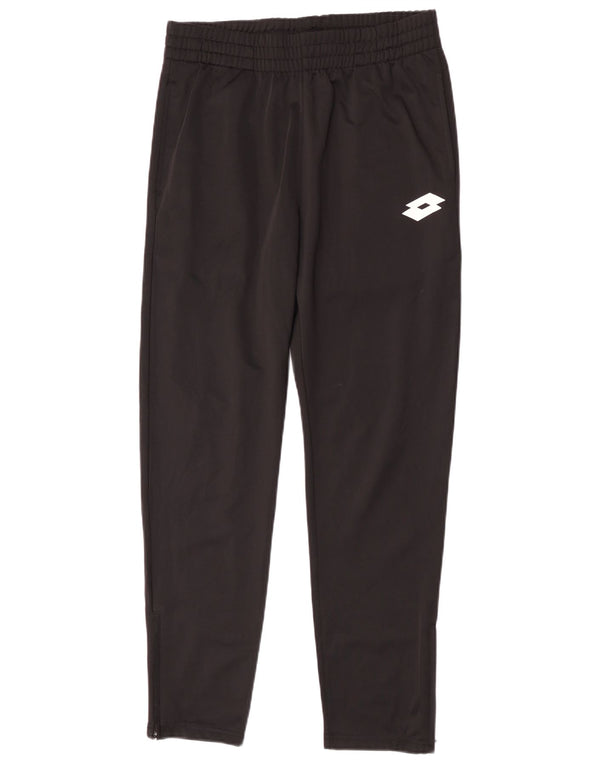 Lotto Mens Tracksuit Trousers Small Black Polyester