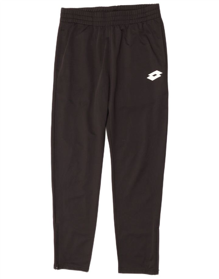 Lotto Mens Tracksuit Trousers Small Black Polyester