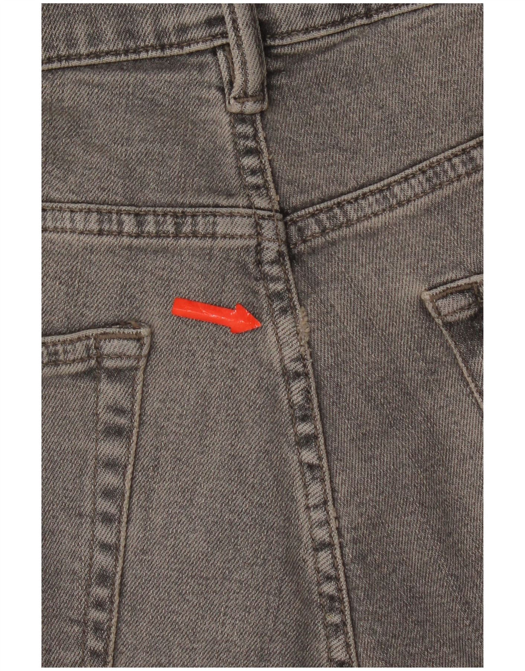 Zara Mens Slim Jeans EU 44 Large W34 L31 Grey Cotton