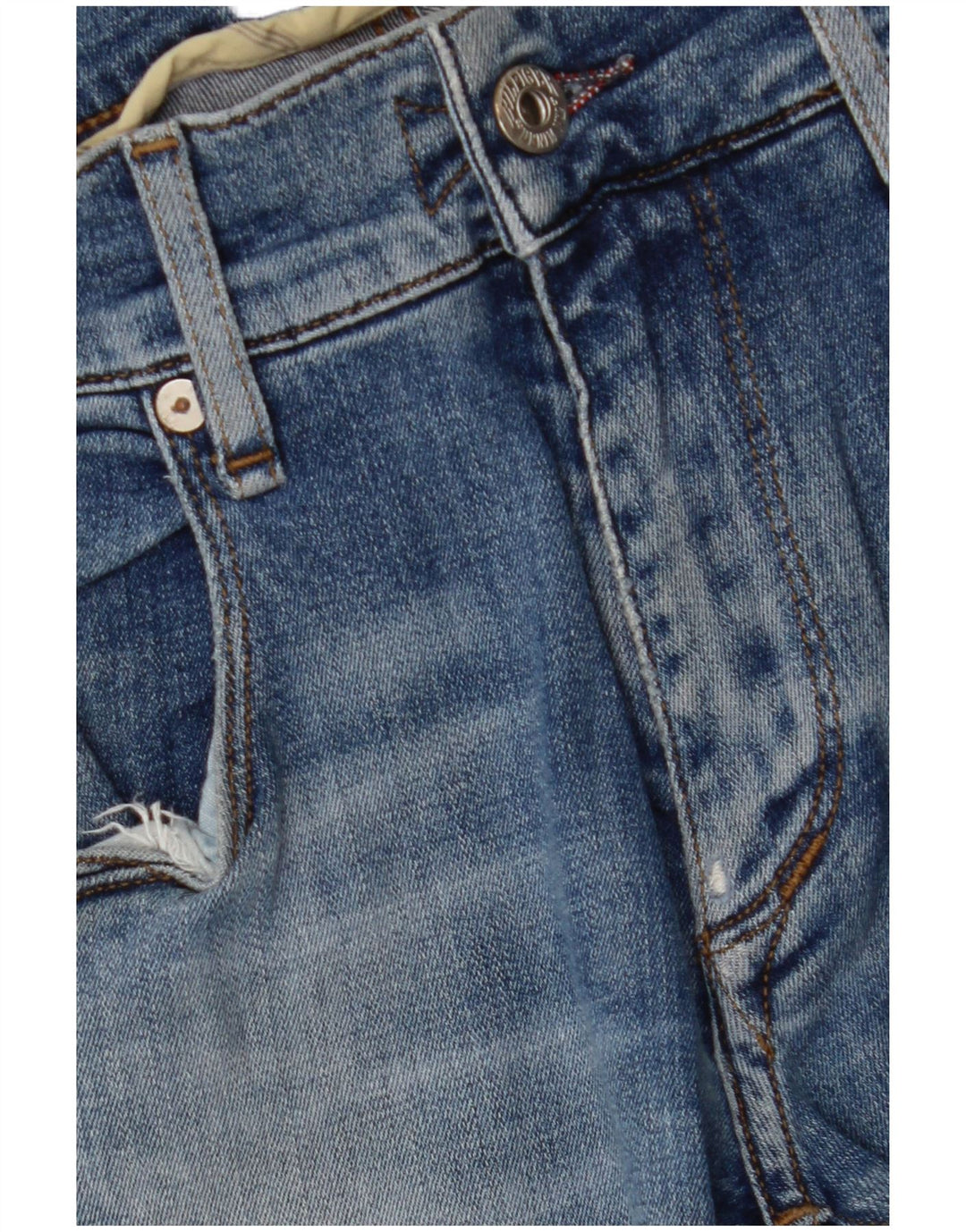 TOMMY HILFIGER Womens Scanton Slim Jeans W30 L34 Blue