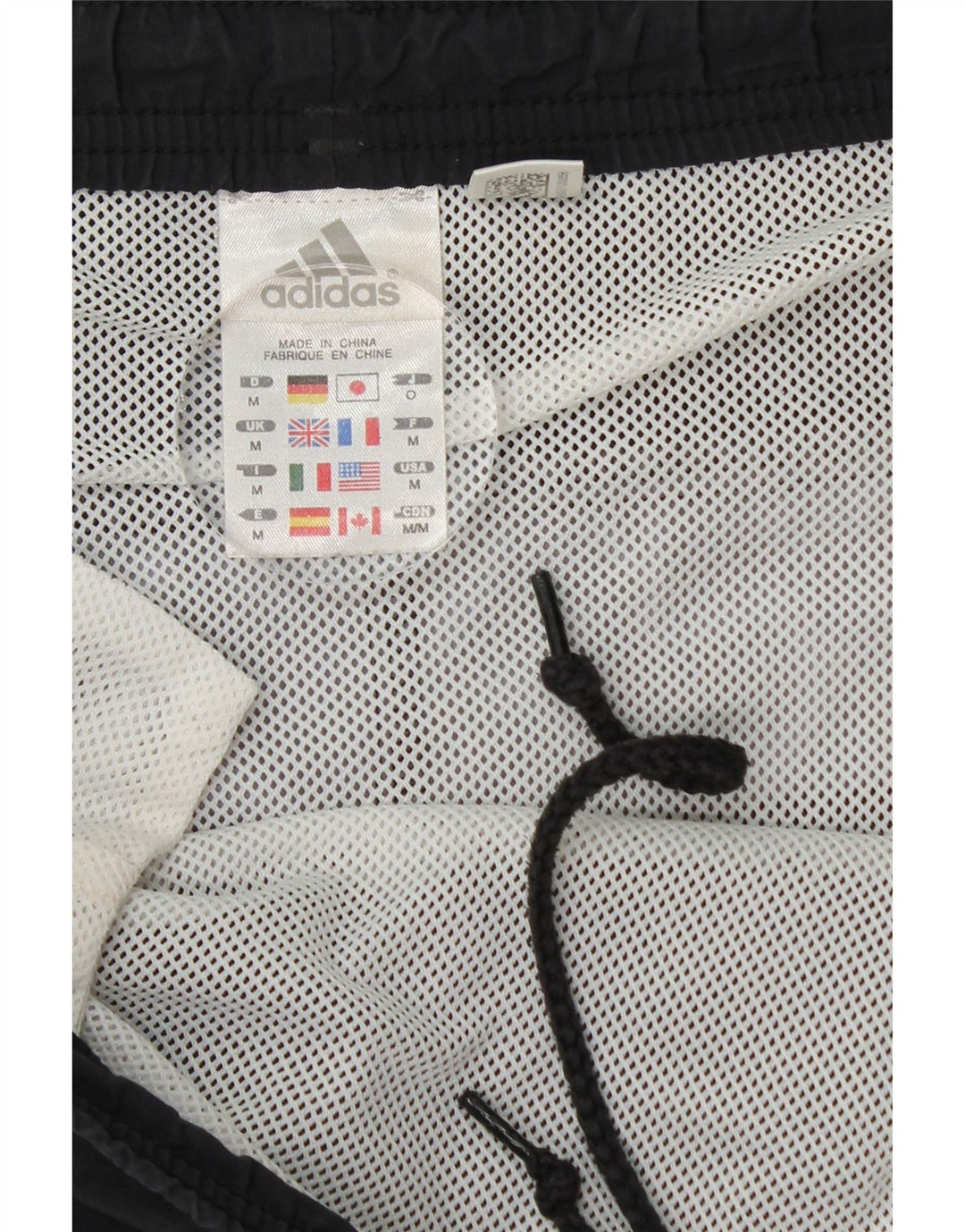 Adidas Mens Swimming Shorts Medium  Navy Blue Colourblock Polyamide