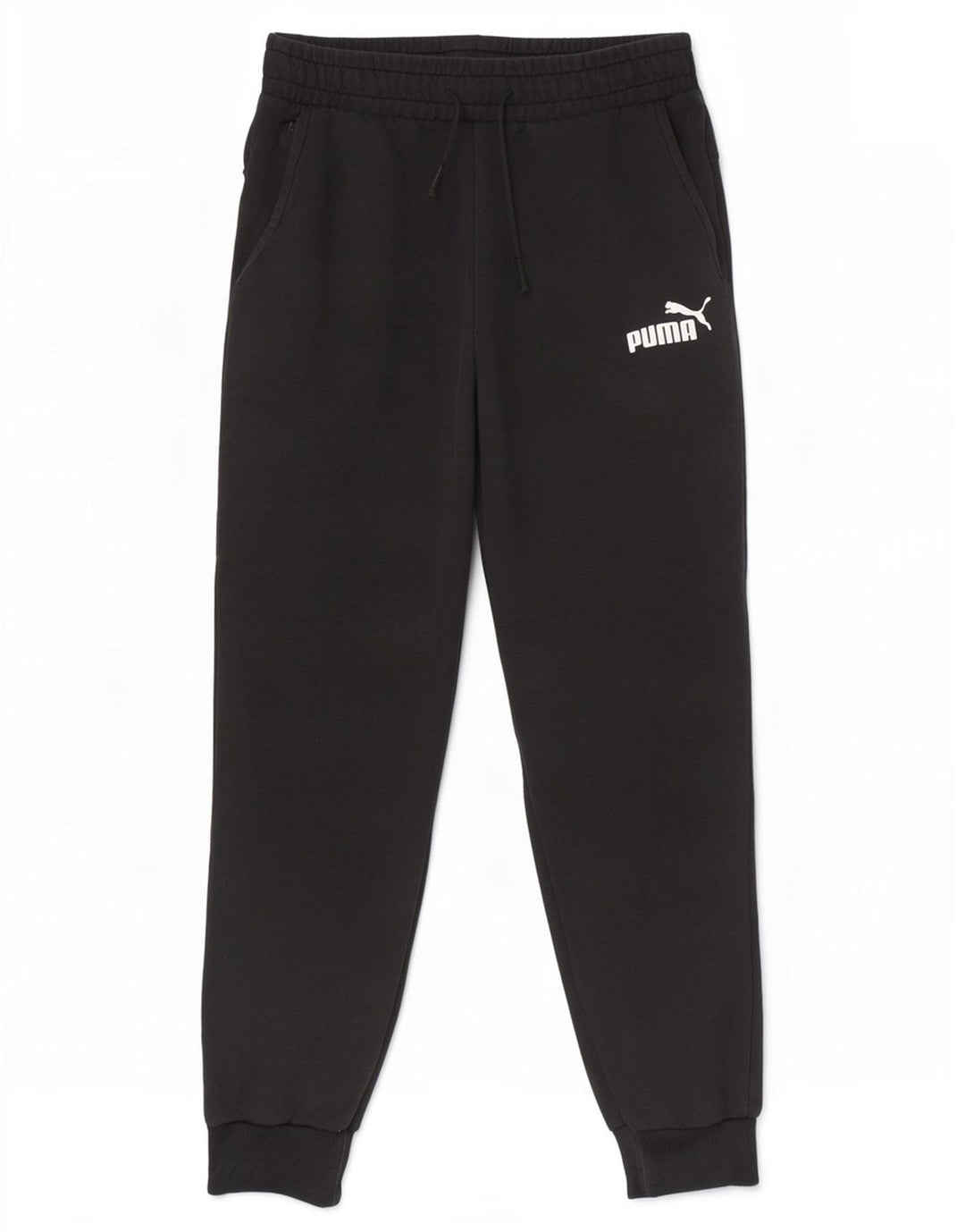 Puma Mens Tracksuit Trousers Joggers Medium Navy Blue Cotton