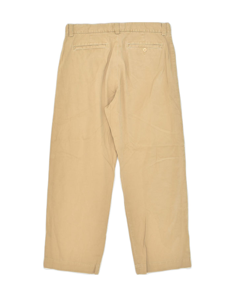 BANANA REPUBLIC Mens Dawson Tapered Chino Trousers W35 L30 Beige Cotton | Vintage Banana Republic | Thrift | Second-Hand Banana Republic | Used Clothing | Messina Hembry 