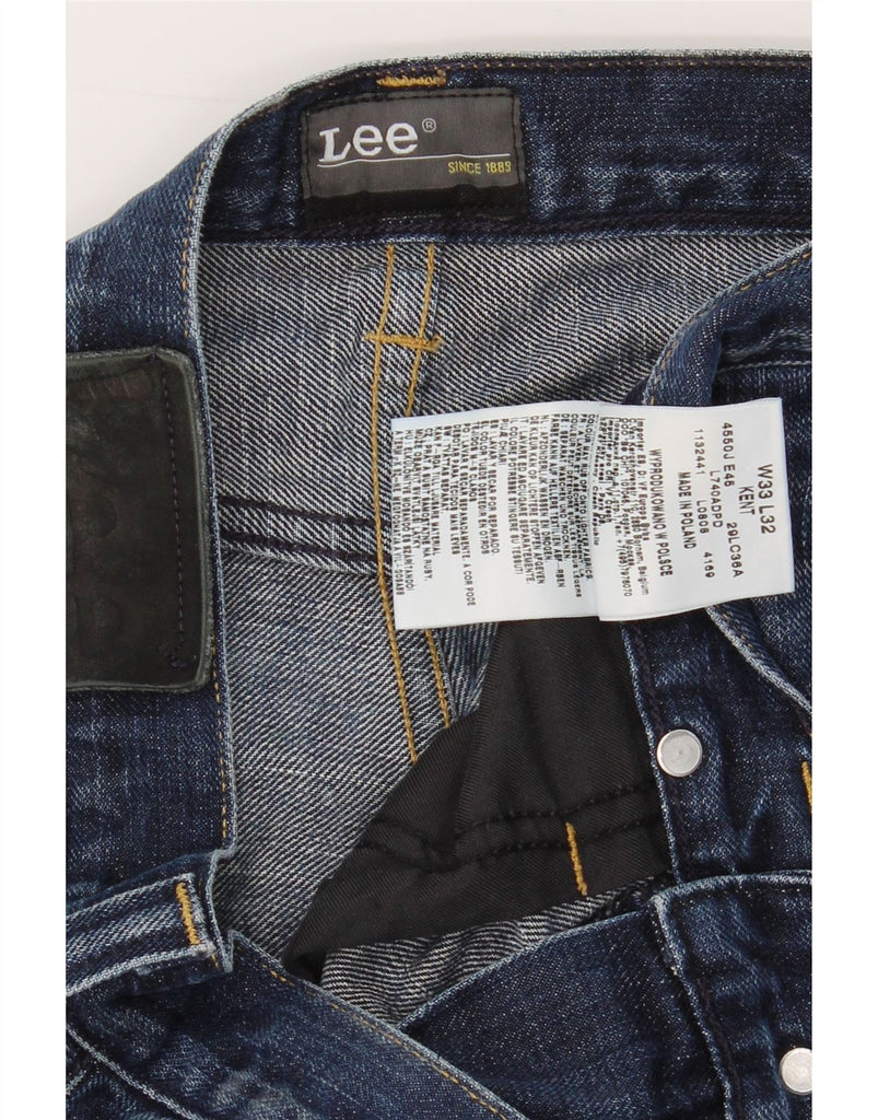 LEE Mens Kent Straight Jeans W33 L32 Blue Cotton Vintage Lee and Second-Hand Lee from Messina Hembry 