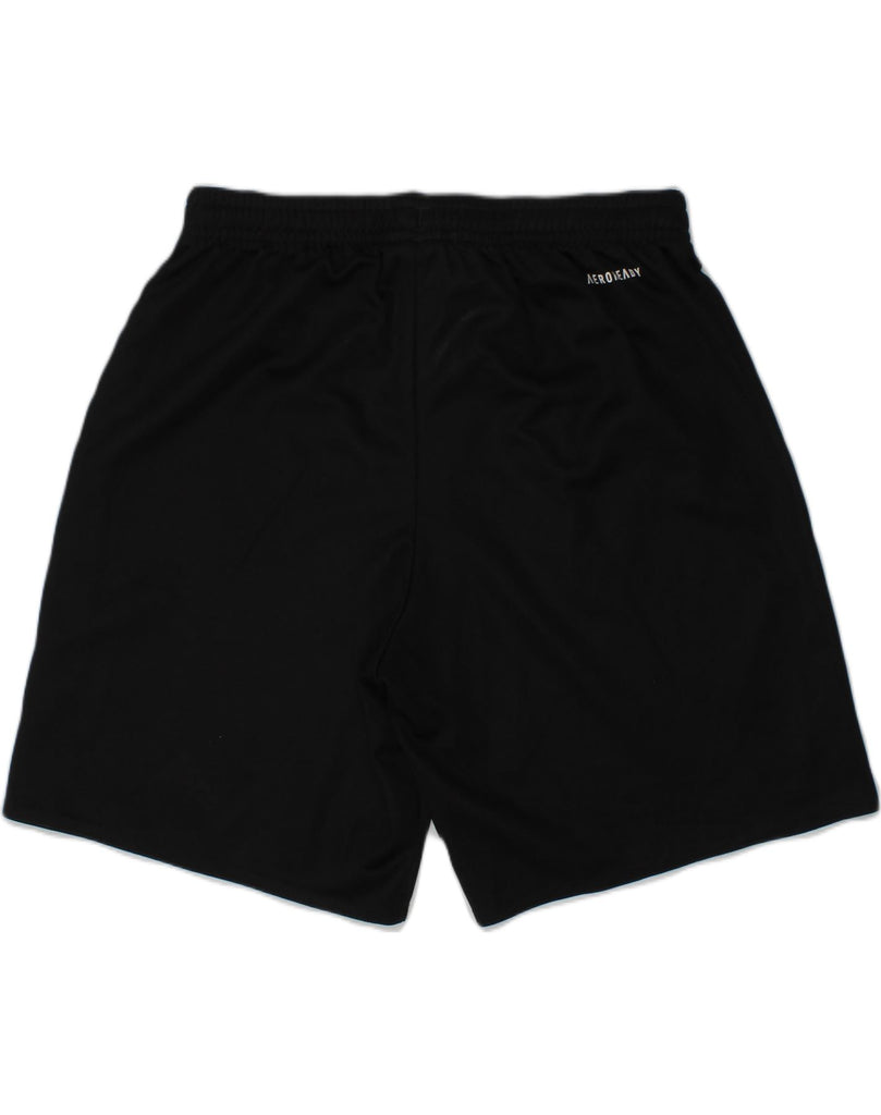 ADIDAS Boys Sport Shorts 11-12 Years Black Polyester | Vintage Adidas | Thrift | Second-Hand Adidas | Used Clothing | Messina Hembry 