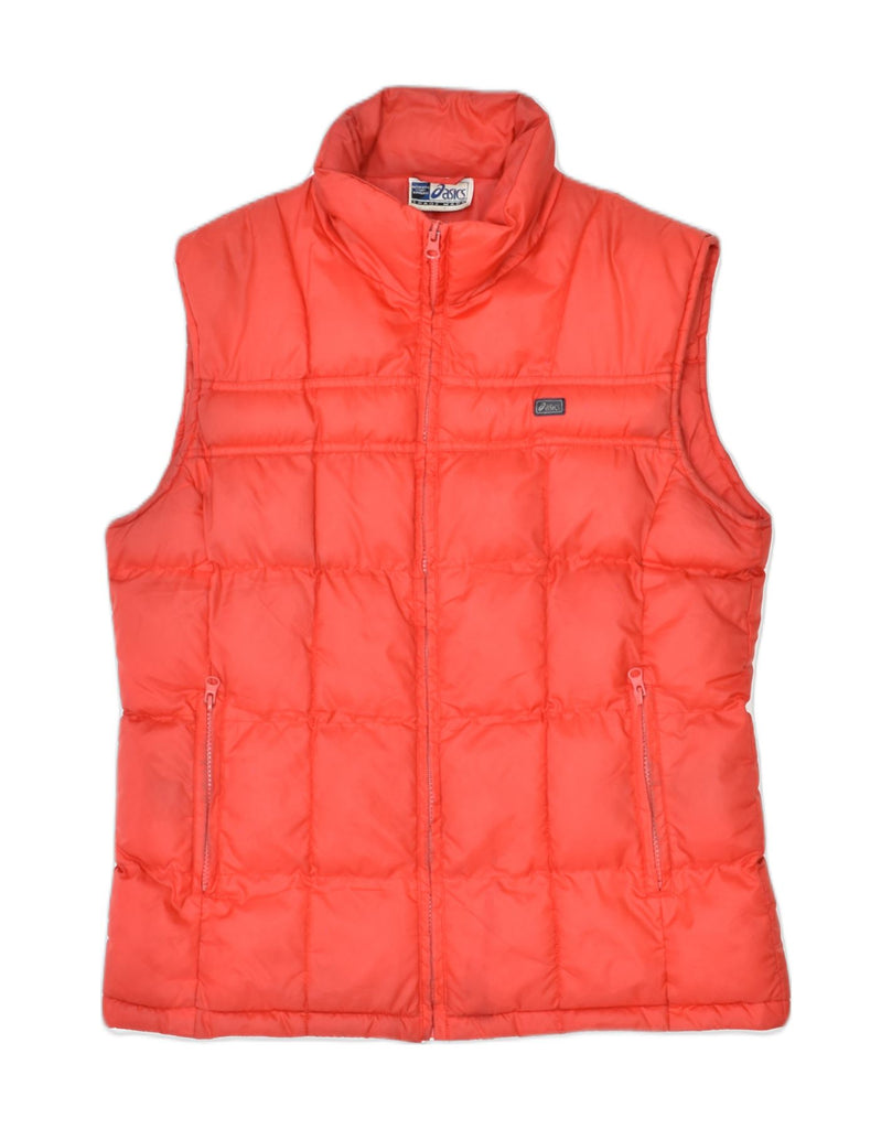 ASICS Mens Padded Gilet UK 38 Medium Red Polyester | Vintage | Thrift | Second-Hand | Used Clothing | Messina Hembry 