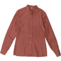 VINTAGE Womens Shirt IT 46 Large Burgundy Vintage Vintage and Second-Hand Vintage from Messina Hembry 