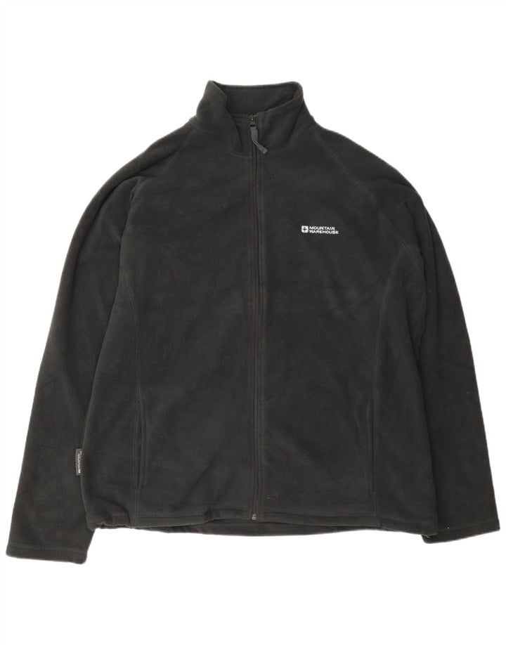 Mountain Warehouse Womens Fleece Jacket UK 20 2XL Grey Polyester