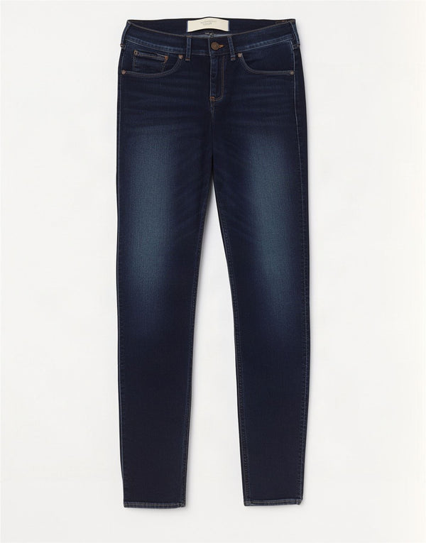 Abercrombie & Fitch Womens Skinny Jeans US 4 Small W27 L29 Navy Blue Cotton