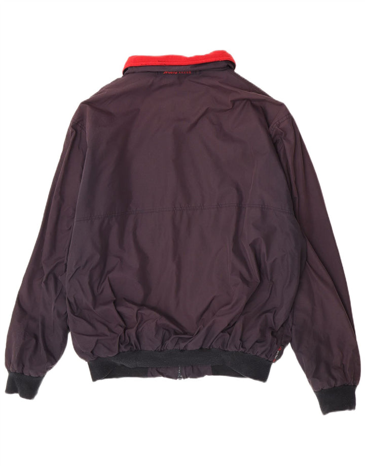Musto Mens Bomber Jacket UK 42 XL Navy Blue Polyester