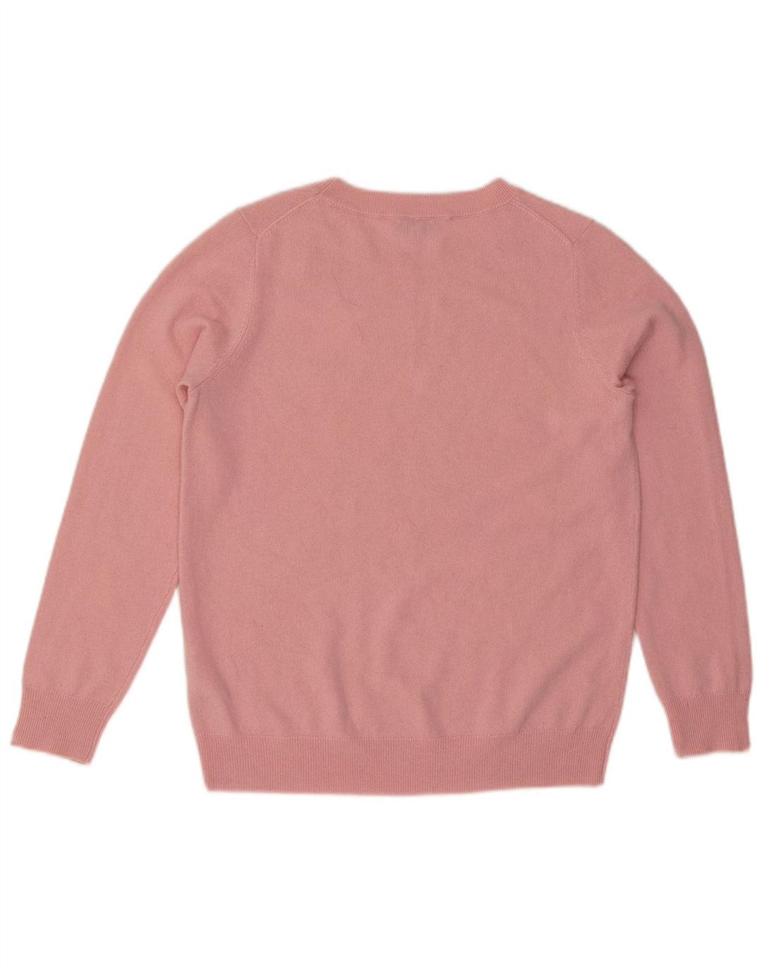 Hobbs Womens Abstract Pattern Boat Neck Jumper Sweater UK 14 Medium Pink
