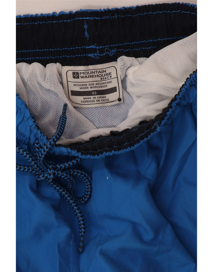 Mountain Warehouse Mens Swimming Shorts XS Blue Polyester