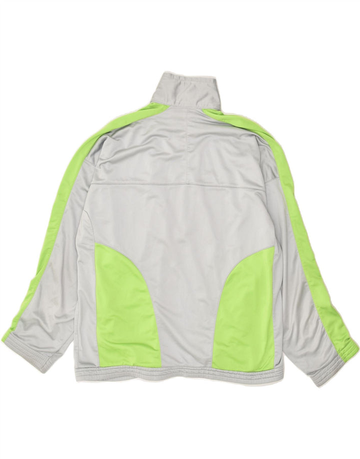 PUMA Mens Tracksuit Top Jacket UK 44 2XL Grey Colourblock Polyester Vintage Puma and Second-Hand Puma from Messina Hembry 