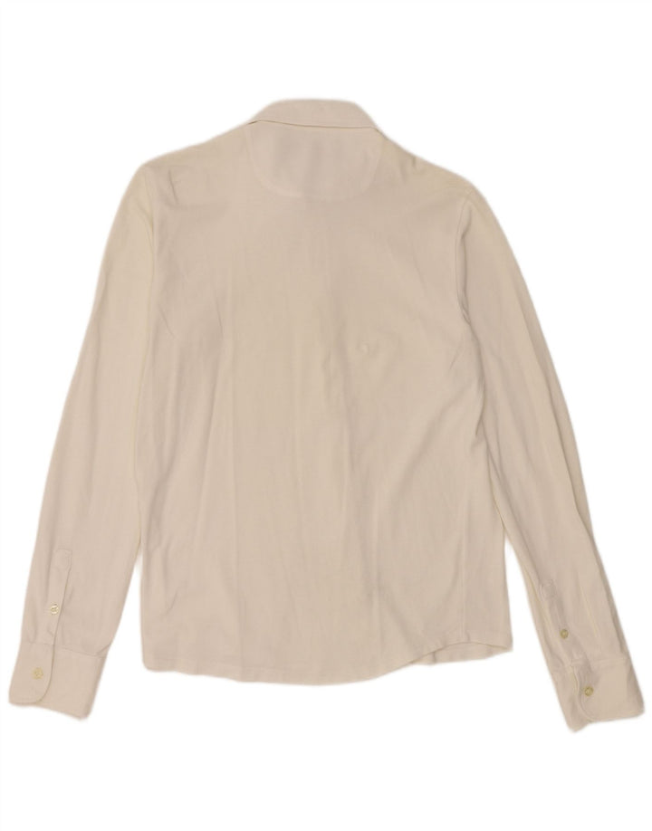 Brooksfield Mens Slim Fit Shirt IT 48 Small White