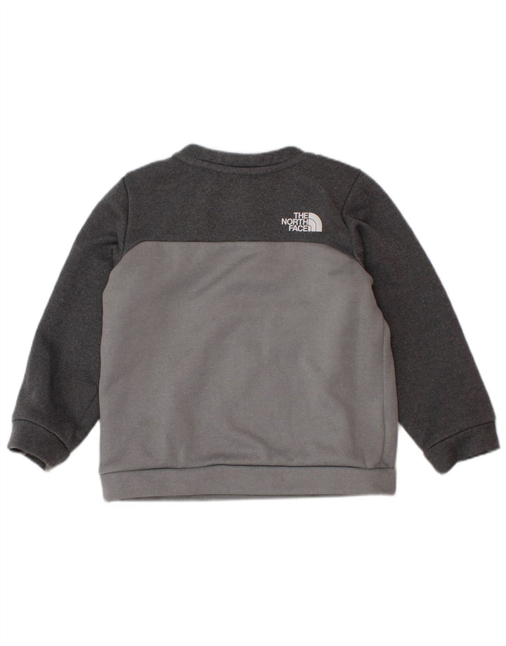 THE NORTH FACE Baby Boys Full Tracksuit 18-24 Months Grey Colourblock