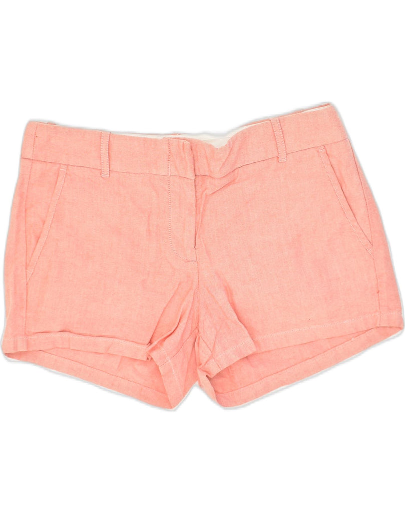 J. CREW Womens Hot Pants US 6 Medium W33 Pink Cotton | Vintage J. Crew | Thrift | Second-Hand J. Crew | Used Clothing | Messina Hembry 