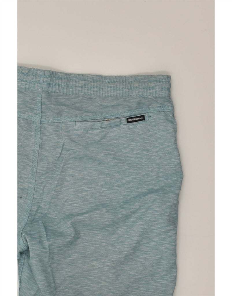 QUIKSILVER Mens Sport Shorts Large Blue | Vintage Quiksilver | Thrift | Second-Hand Quiksilver | Used Clothing | Messina Hembry 