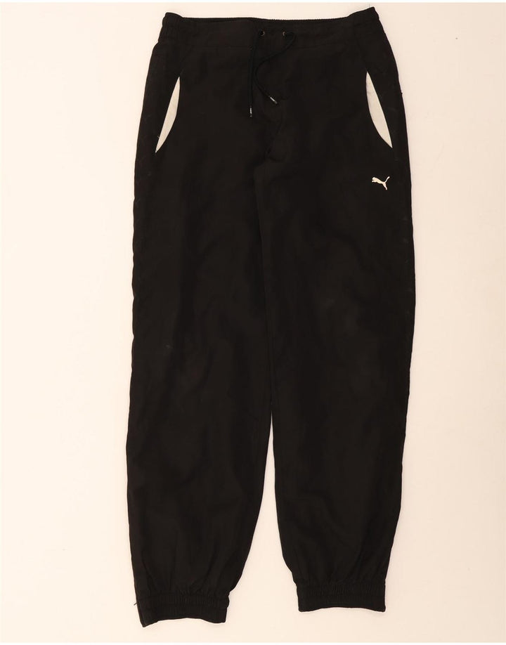 Puma Mens Tracksuit Trousers Joggers Medium Black Colourblock