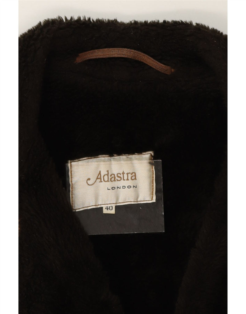 VINTAGE Mens Shearling Jacket UK 40 Large Brown Vintage Vintage and Second-Hand Vintage from Messina Hembry 