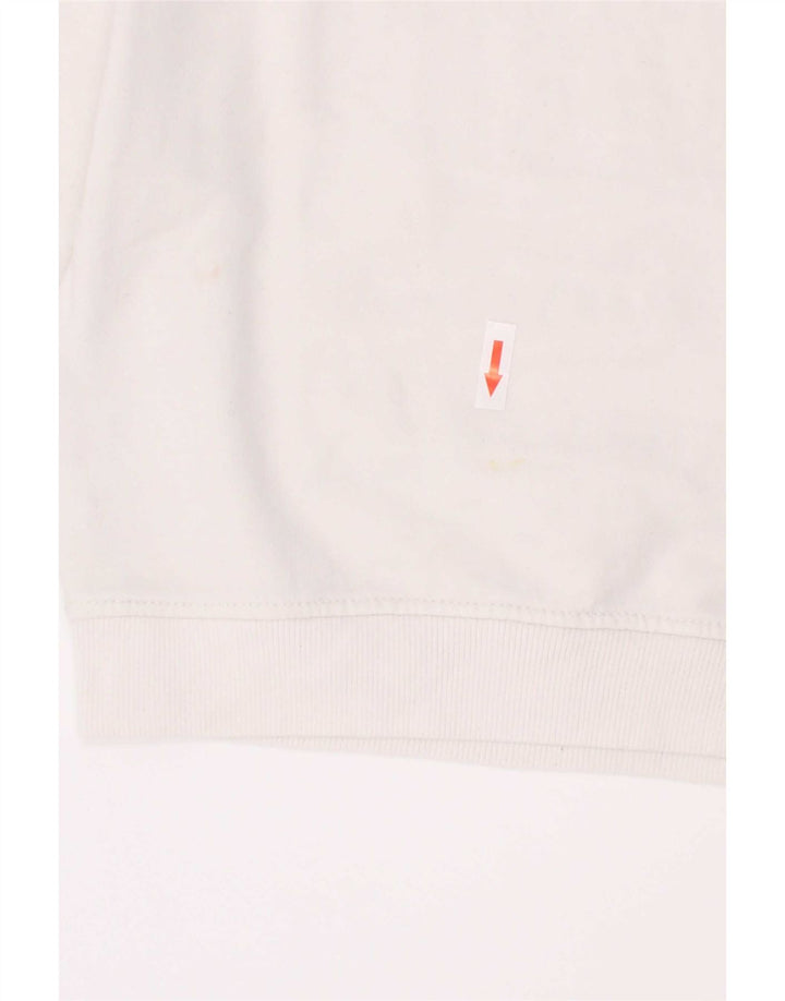 Dkny Boys Graphic Sweatshirt Jumper 2-3 Years White Cotton