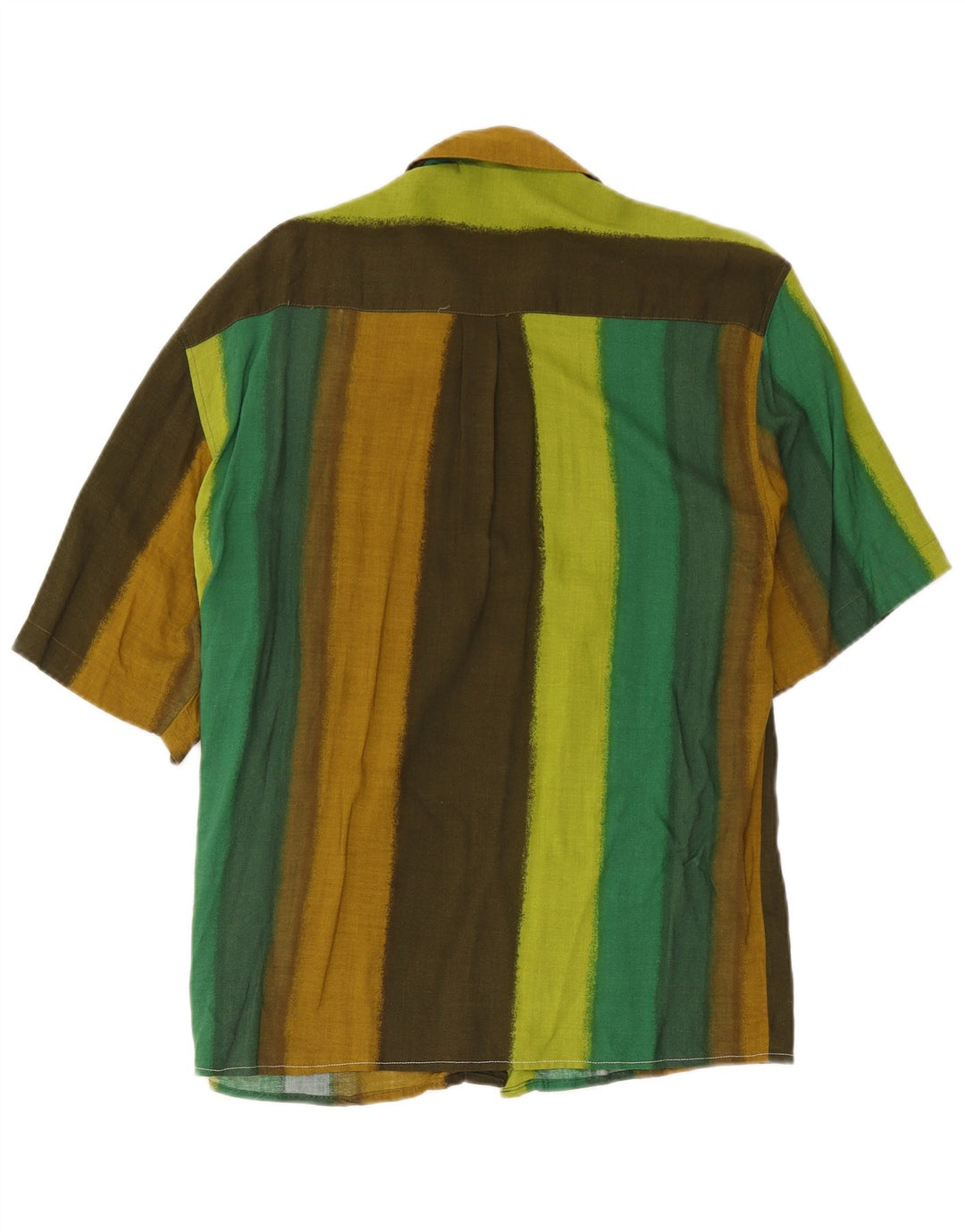 Club D'Amingo Mens Short Sleeve Shirt Small Multicoloured Striped
