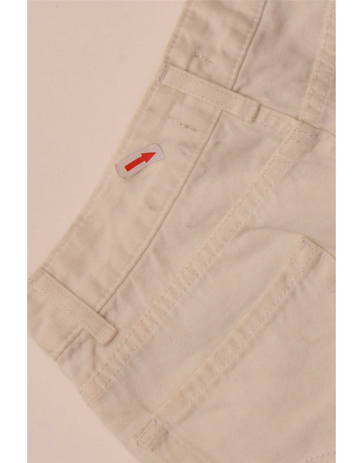 Roxy Womens Denim Hot Pants Small W26 White Cotton