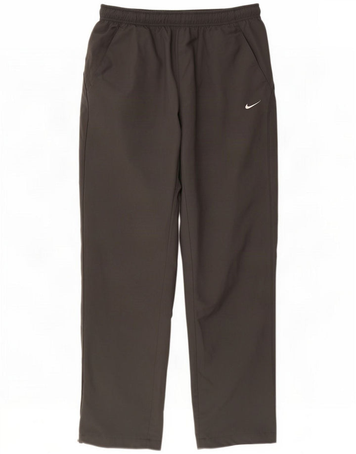 Nike Mens Tracksuit Trousers Medium Grey Polyester