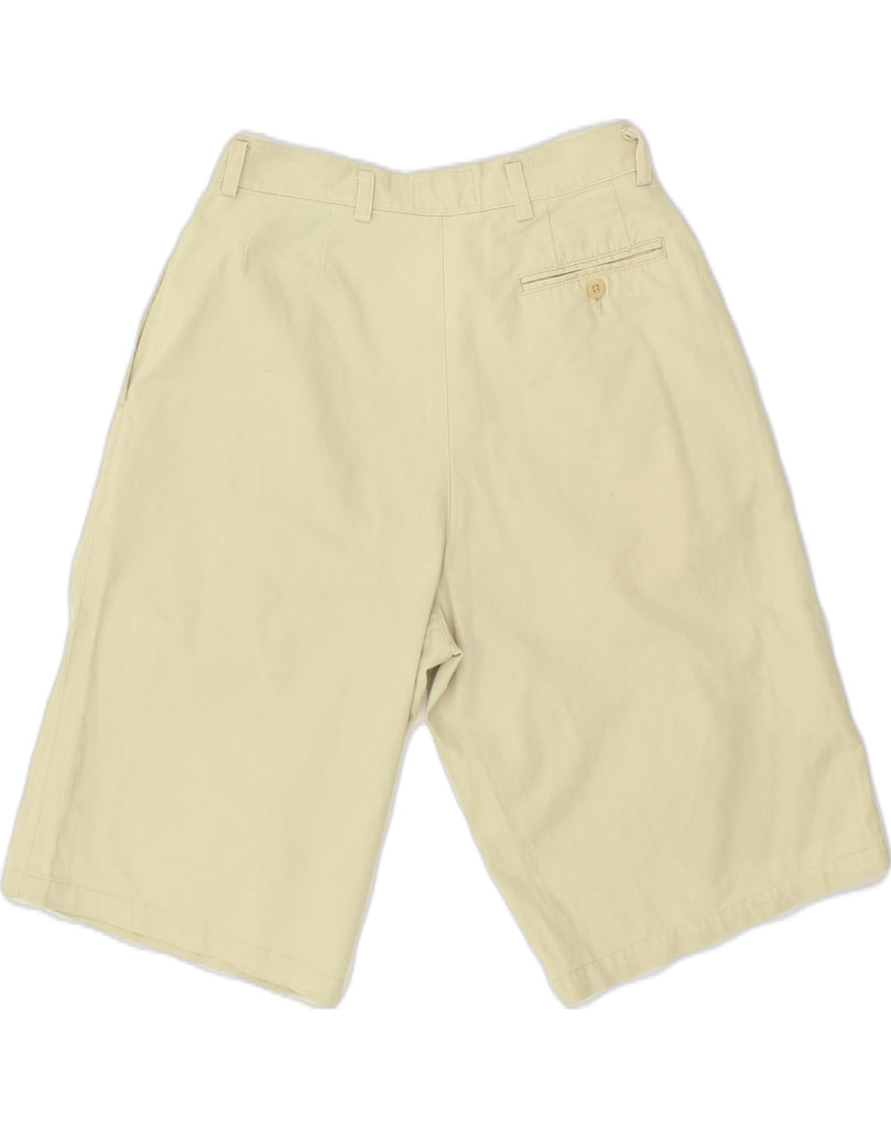 ARMANI JUNIOR Girls Chino Shorts 14-15 Years W27 Grey Cotton | Vintage Armani Junior | Thrift | Second-Hand Armani Junior | Used Clothing | Messina Hembry 