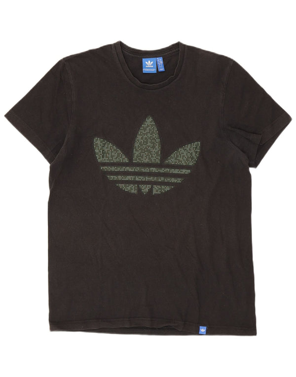 Adidas Mens Graphic T-Shirt Top Large Black