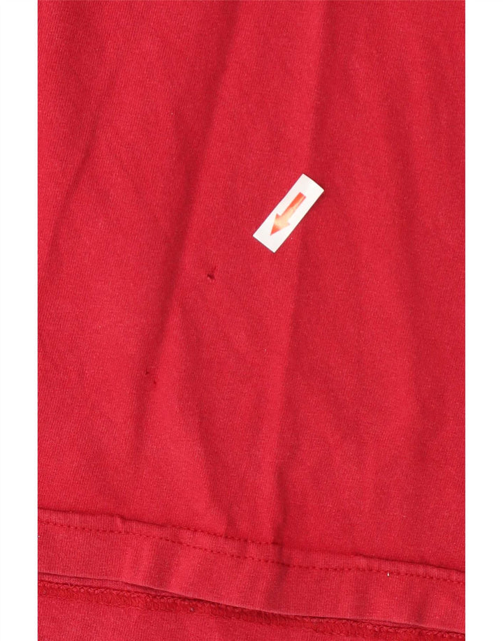 Vans Mens Graphic T-Shirt Top Large Red