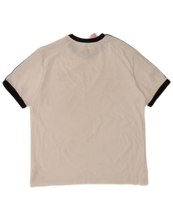 Adidas Boys T-Shirt Top 13-14 Years White Cotton