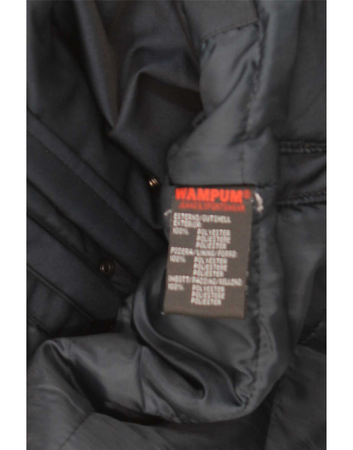 Wampum Mens Utility Jacket UK 38 Medium Navy Blue Polyester