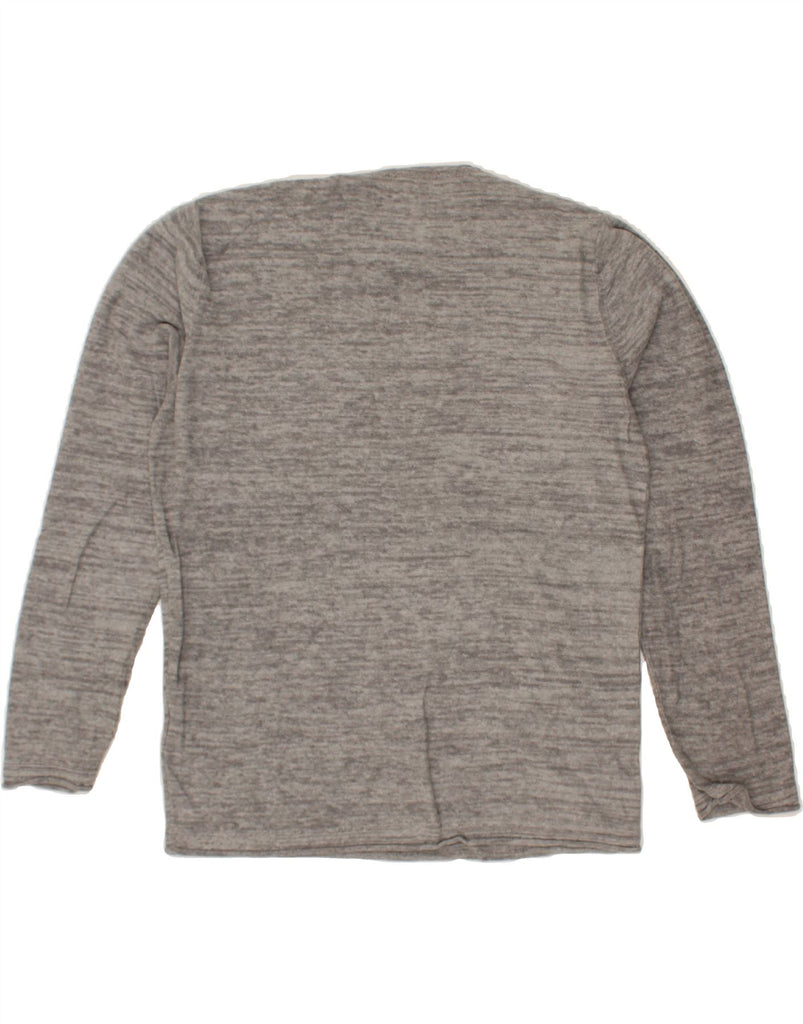 JACK & JONES Mens Crew Neck Jumper Sweater Large Grey Cotton Vintage Jack & Jones and Second-Hand Jack & Jones from Messina Hembry 
