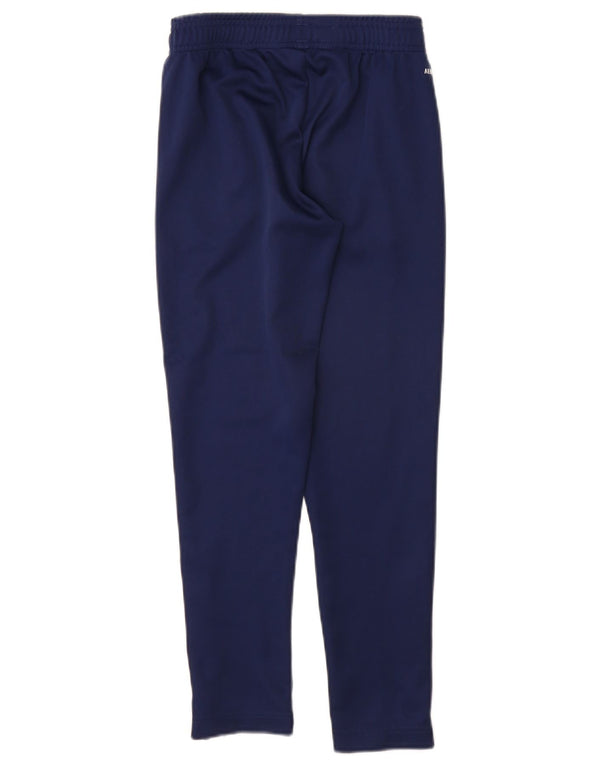 Adidas Boys Aeroready Tracksuit Trousers 9-10 Years  Navy Blue Polyester