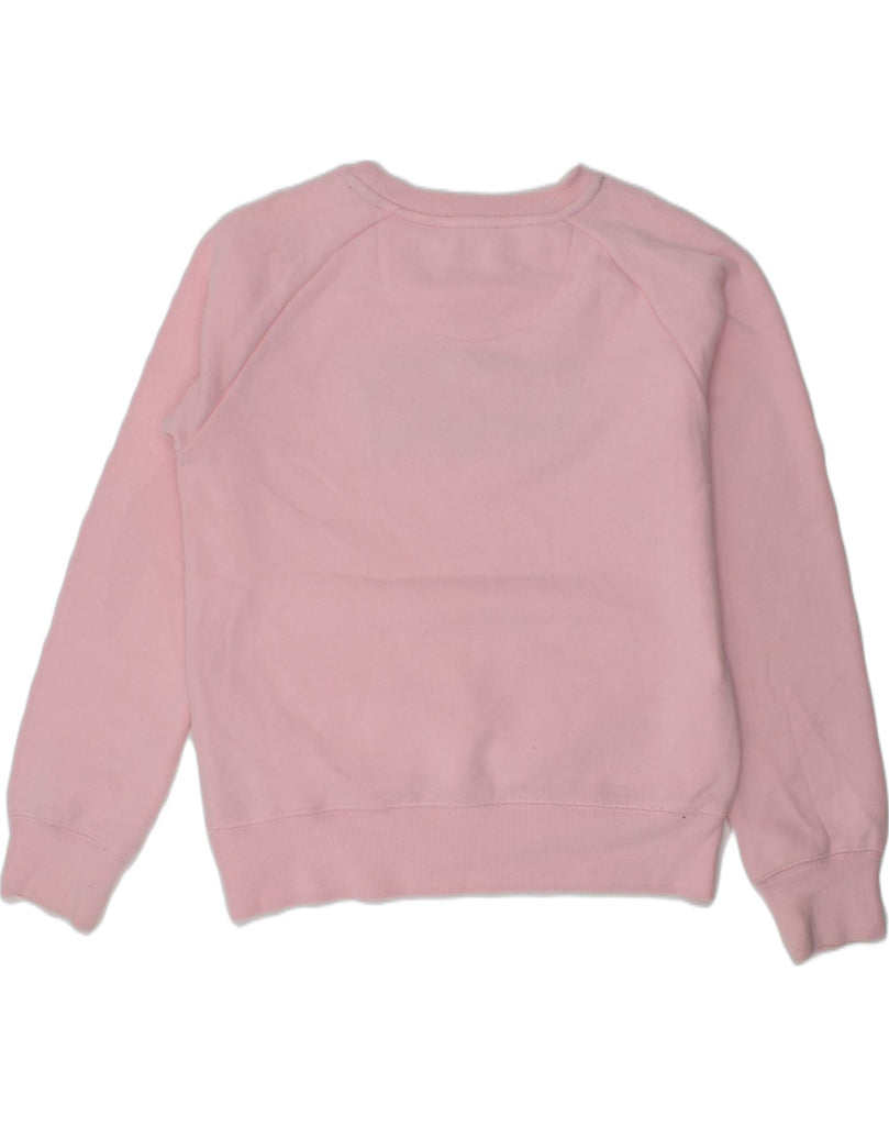 LEVI'S Girls Graphic Sweatshirt Jumper 10-11 Years Medium Pink Cotton | Vintage Levi's | Thrift | Second-Hand Levi's | Used Clothing | Messina Hembry 