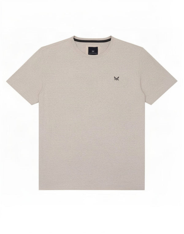 Crew Clothing Mens T-Shirt Top Large Grey Cotton