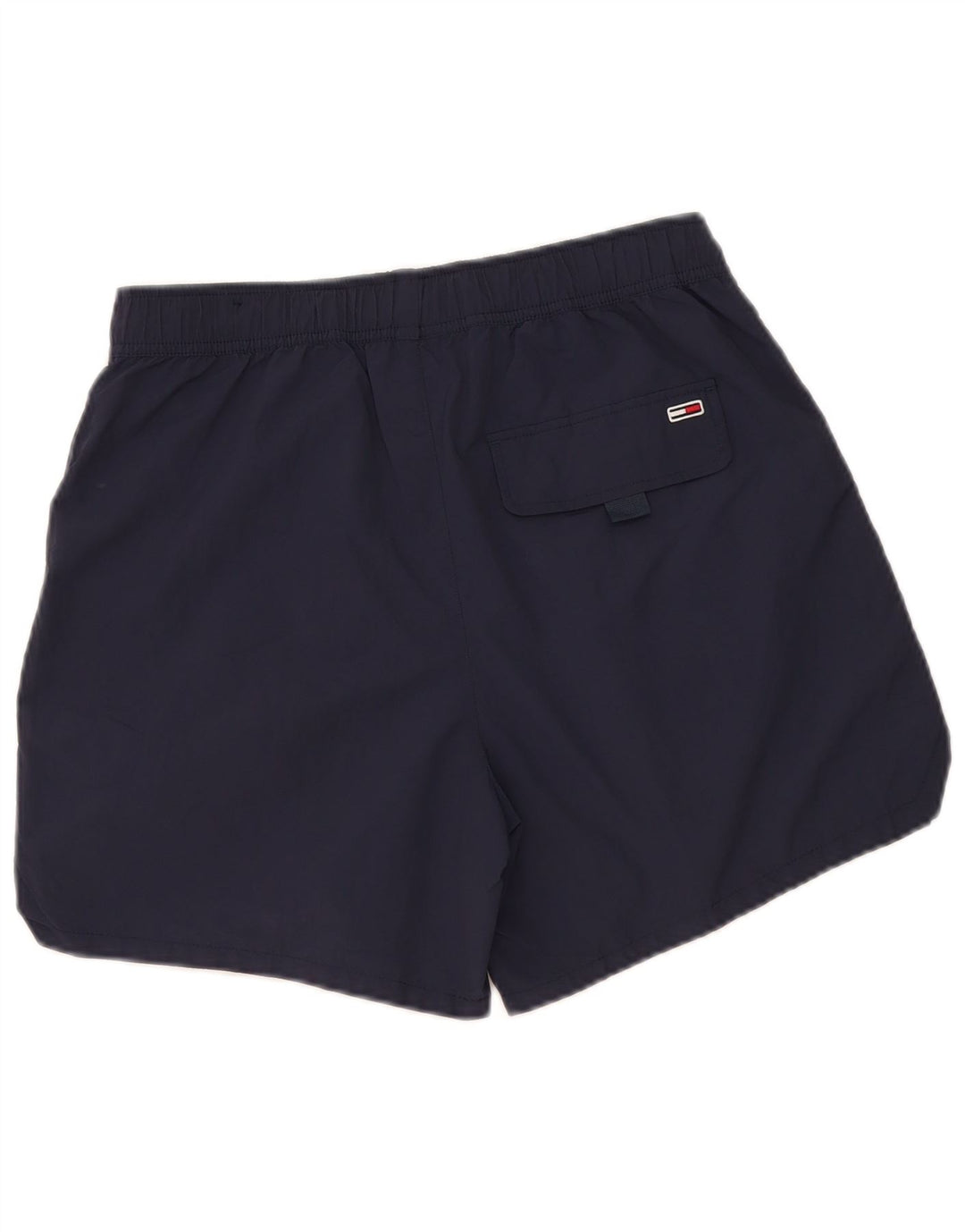Tommy Hilfiger Mens Graphic Swimming Shorts Small  Navy Blue Polyamide