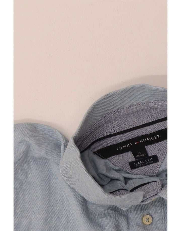 Tommy Hilfiger Mens Classic Fit Polo Shirt Medium Blue