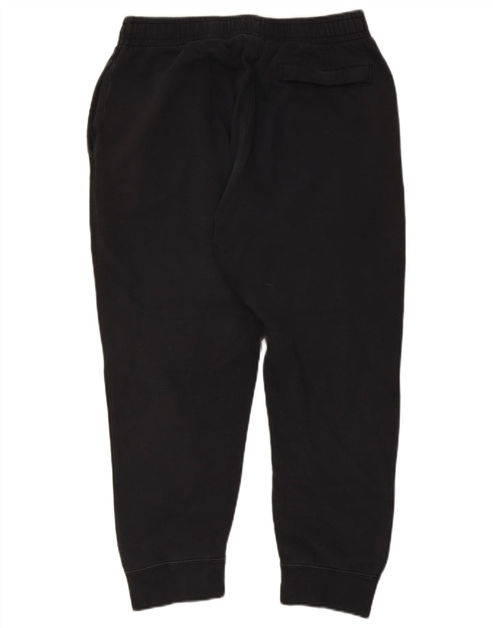 Nike Mens Tracksuit Trousers Joggers Large Black Cotton
