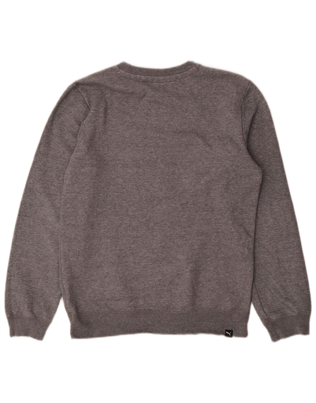 PUMA Boys Graphic Sweatshirt Jumper 13-14 Years Grey