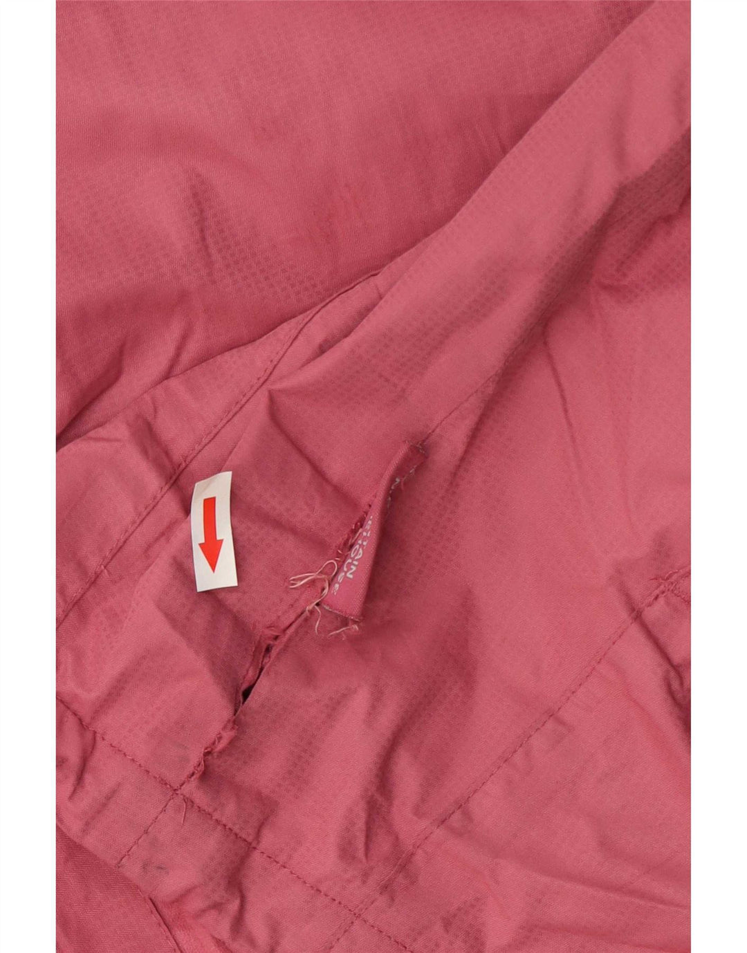 Mountain Warehouse Womens Hooded Raincoat UK 14 Large Pink Polyester