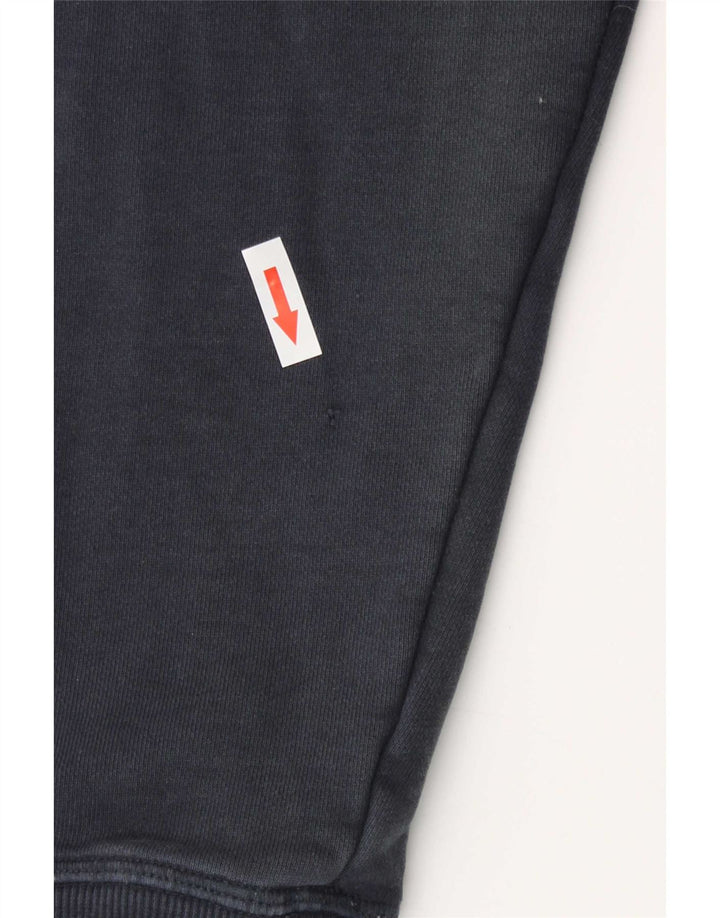 New Balance Mens Zip Hoodie Sweater Medium Navy Blue Cotton