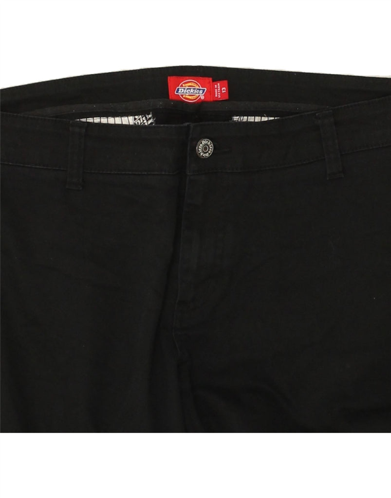 DICKIES Womens Straight Jeans US 13 Large W34 L31  Black Cotton | Vintage Dickies | Thrift | Second-Hand Dickies | Used Clothing | Messina Hembry 