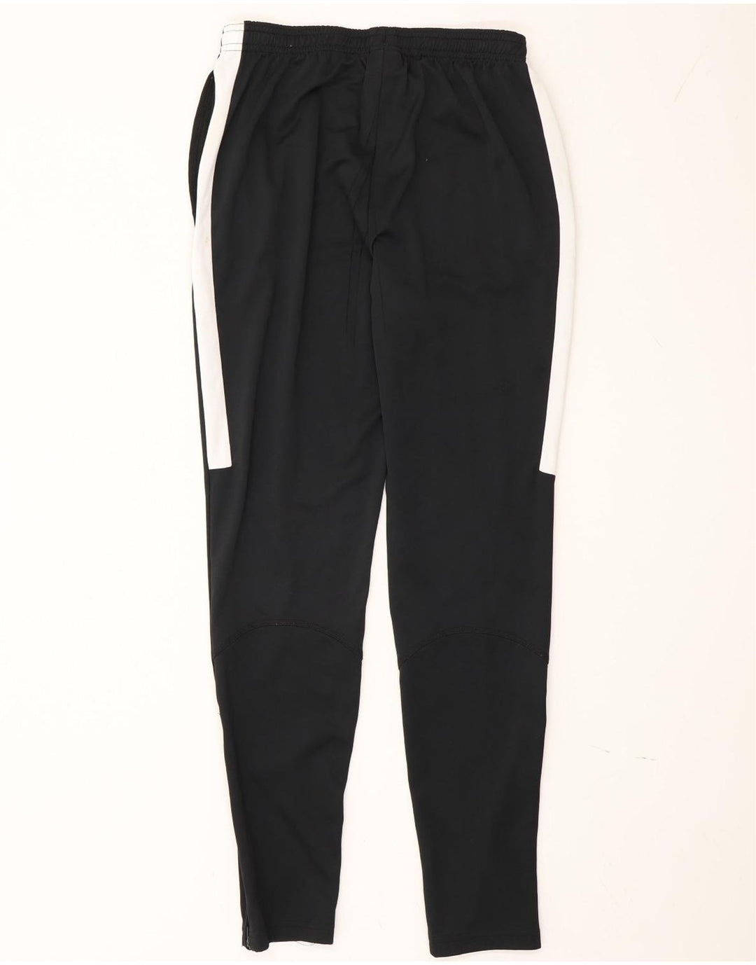 Nike Mens Dri Fit Tracksuit Trousers Small Black Colourblock Polyester